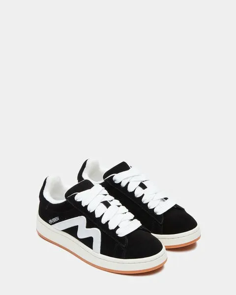 Women RAZZLE BLACK SUEDE Black Suede Steve Madden Sneakers Women RAZZLE BLACK SUEDE Black Suede Steve Madden Sneakers