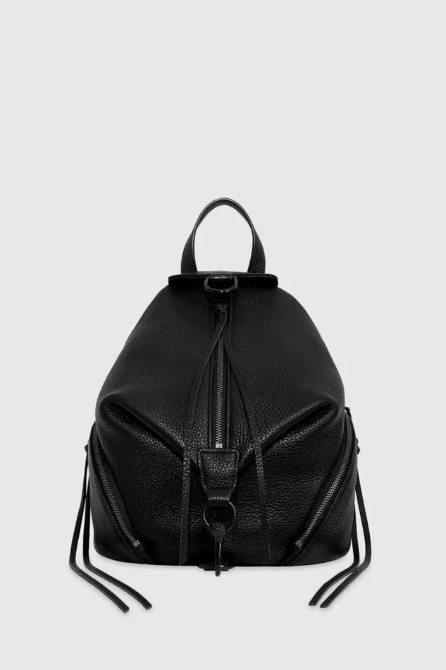 Women Rebecca Minkoff Backpacks Medium Julian Backpack Black
