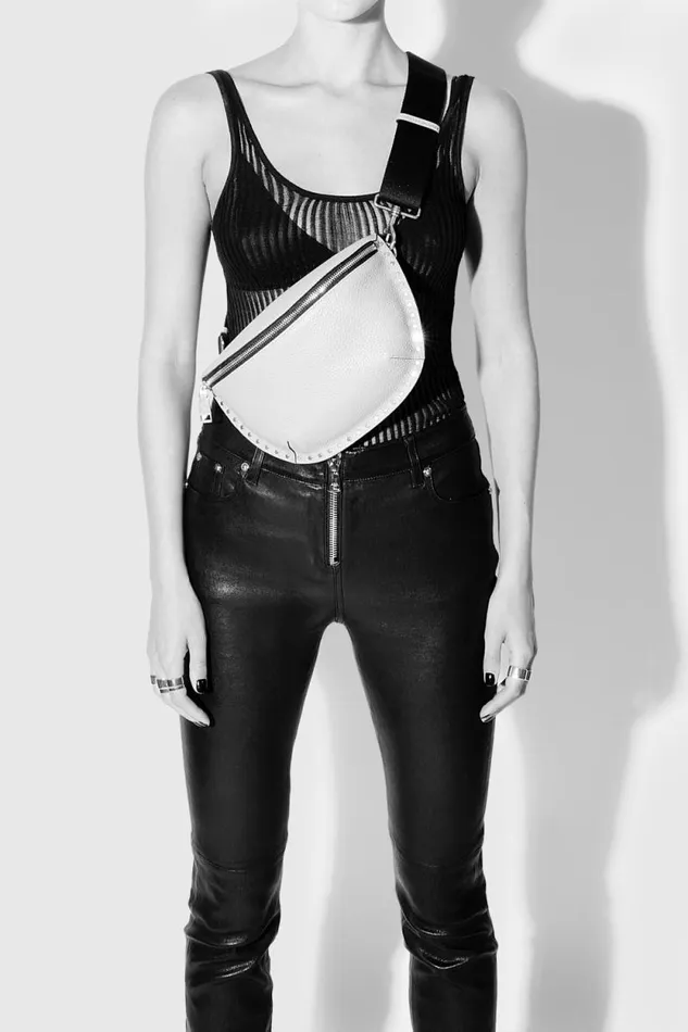 Women Rebecca Minkoff Belt Bags Darren Sling Oyster Women Rebecca Minkoff Belt Bags Darren Sling Oyster