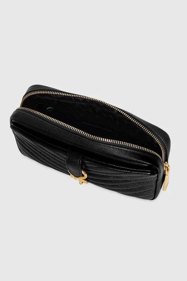 Women Rebecca Minkoff Belt Bags Edie Belt Bag Blackantique Brass Women Rebecca Minkoff Belt Bags Edie Belt Bag Blackantique Brass
