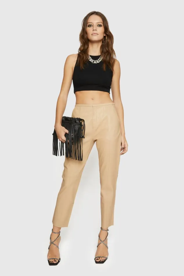 Women Rebecca Minkoff Bottoms Madelyn Pants Sand Dune