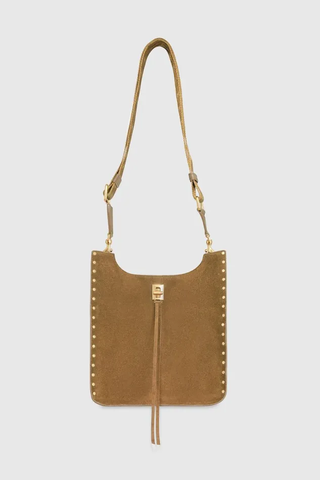 Women Rebecca Minkoff Crossbody Bags Darren Medium Feed Honey