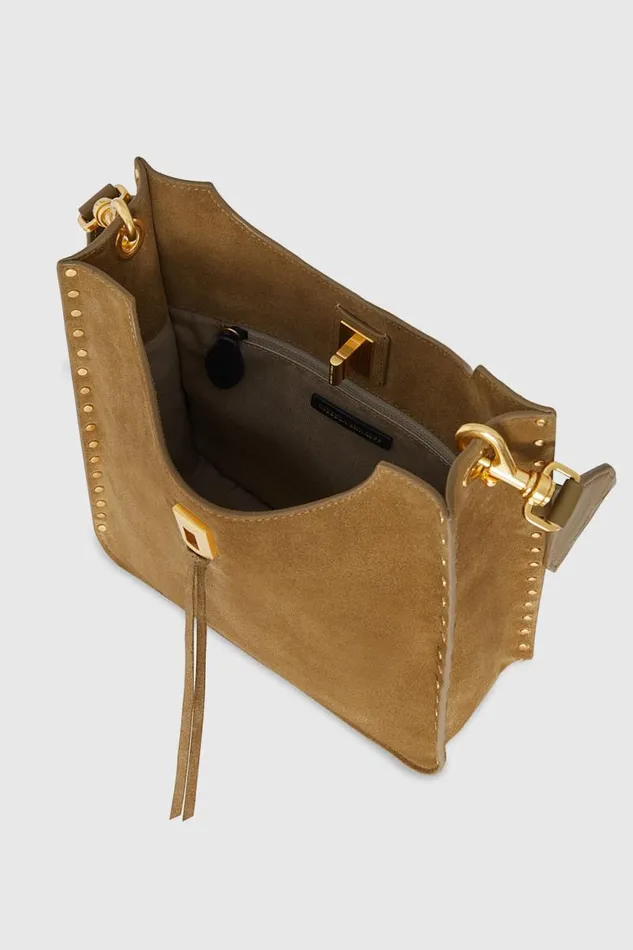 Women Rebecca Minkoff Crossbody Bags Darren Medium Feed Honey Women Rebecca Minkoff Crossbody Bags Darren Medium Feed Honey