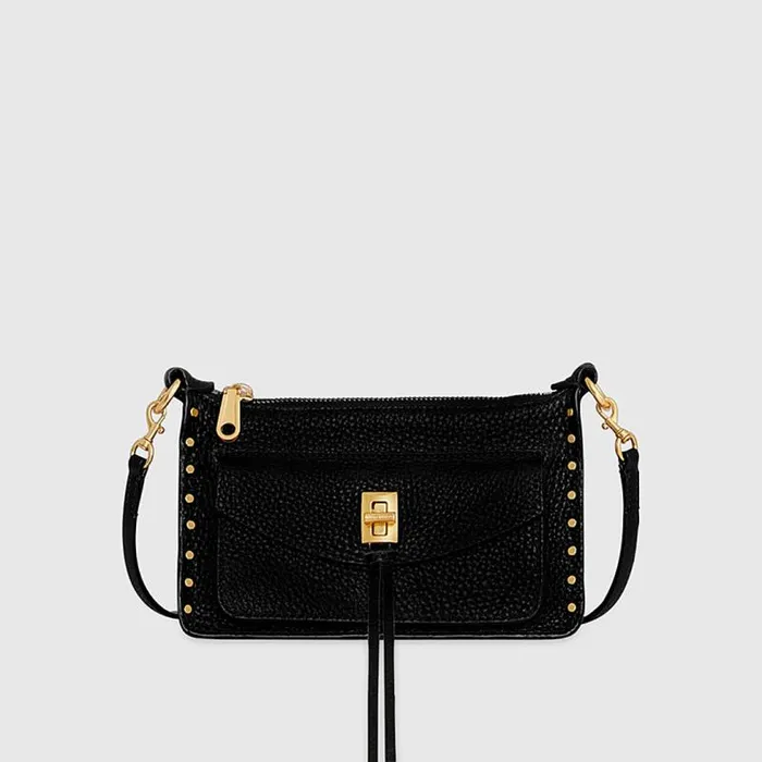 Women Rebecca Minkoff Crossbody Bags Darren Mini Top Zip Crossbody Black Women Rebecca Minkoff Crossbody Bags Darren Mini Top Zip Crossbody Black