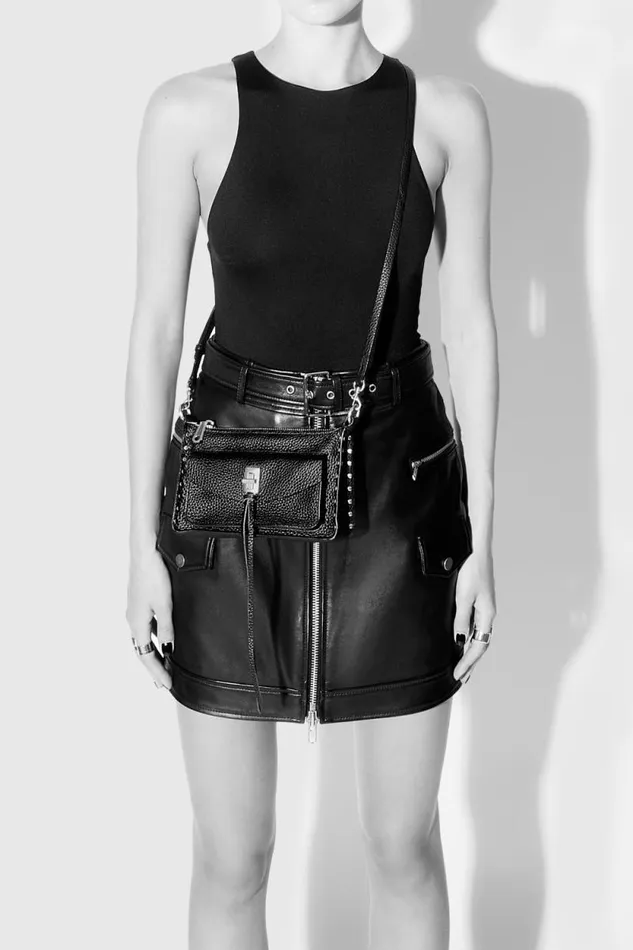 Women Rebecca Minkoff Crossbody Bags Darren Mini Top Zip Crossbody Stone Women Rebecca Minkoff Crossbody Bags Darren Mini Top Zip Crossbody Stone