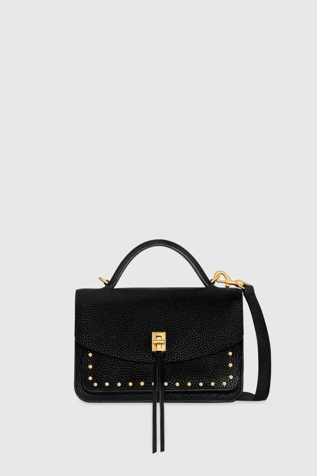 Women Rebecca Minkoff Crossbody Bags Darren Small Messenger Black