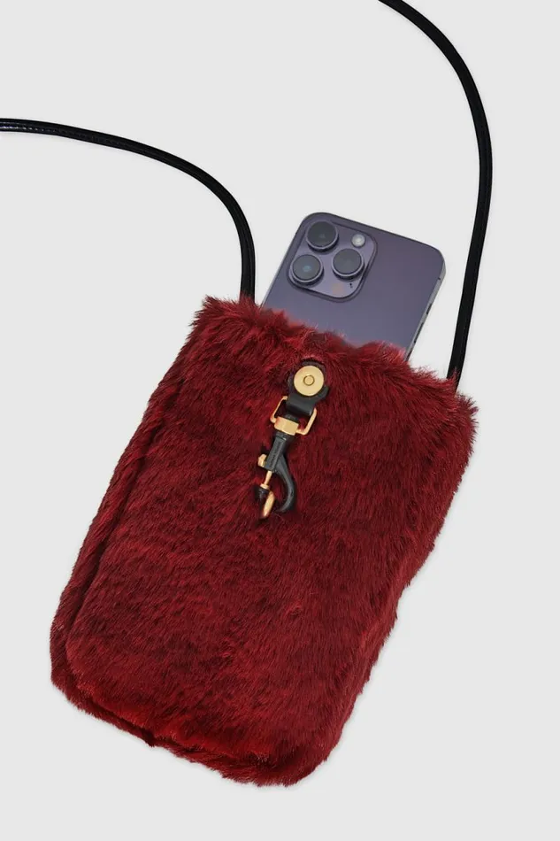Women Rebecca Minkoff Crossbody Bags Fur Phone Crossbody Maraschino Women Rebecca Minkoff Crossbody Bags Fur Phone Crossbody Maraschino