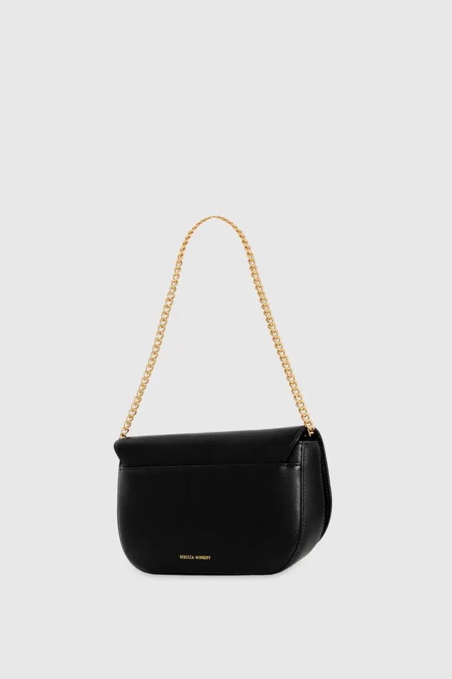 Women Rebecca Minkoff Crossbody Bags Snake Ring Crossbody Blackantique Brass Women Rebecca Minkoff Crossbody Bags Snake Ring Crossbody Blackantique Brass