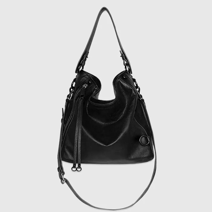 Women Rebecca Minkoff Hobo Bags MAB Hobo Blackblack Shellac Women Rebecca Minkoff Hobo Bags MAB Hobo Blackblack Shellac
