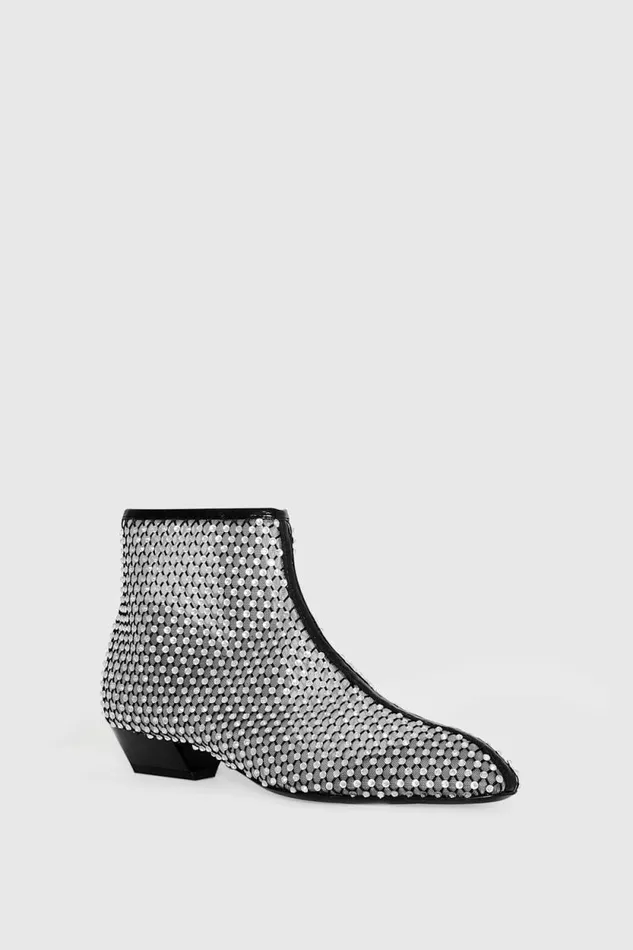 Women Rebecca Minkoff Shoes Crystal Bootie Black Women Rebecca Minkoff Shoes Crystal Bootie Black