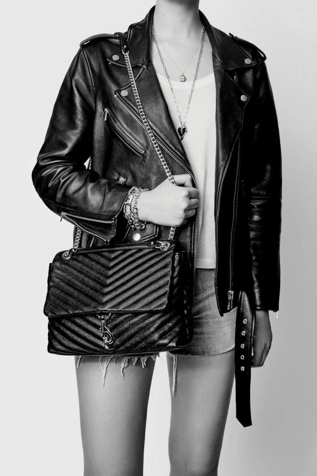 Women Rebecca Minkoff Shoulder Bags Edie Flap Shoulder Bag Blacklight Gold Women Rebecca Minkoff Shoulder Bags Edie Flap Shoulder Bag Blacklight Gold