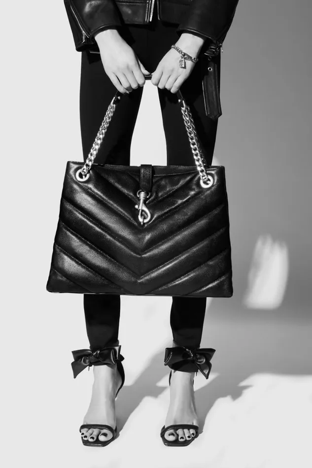 Women Rebecca Minkoff Shoulder Bags Edie Tote Elephant Women Rebecca Minkoff Shoulder Bags Edie Tote Elephant