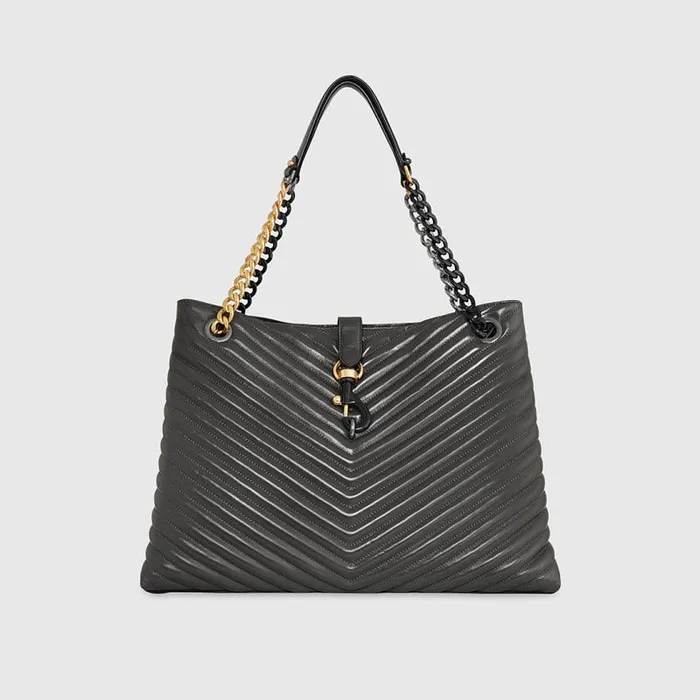 Women Rebecca Minkoff Shoulder Bags Edie Tote Elephant Women Rebecca Minkoff Shoulder Bags Edie Tote Elephant
