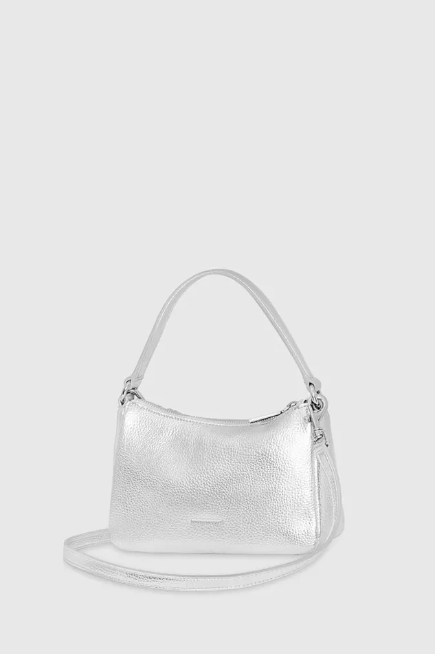 Women Rebecca Minkoff Shoulder Bags Megan Small Shoulder Silver Women Rebecca Minkoff Shoulder Bags Megan Small Shoulder Silver