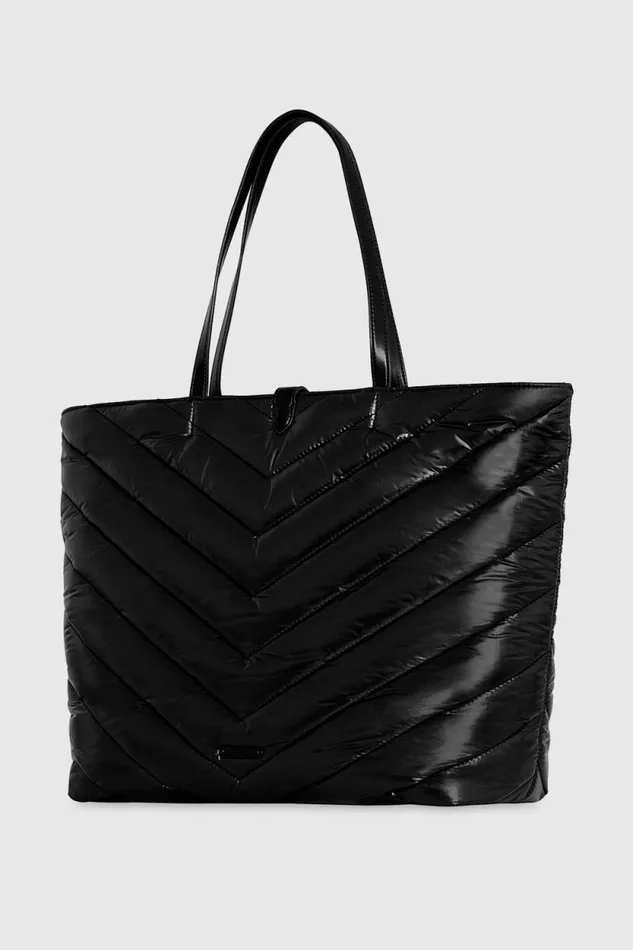 Women Rebecca Minkoff Tote Bags Megan Maxi Nylon Tote Black Women Rebecca Minkoff Tote Bags Megan Maxi Nylon Tote Black