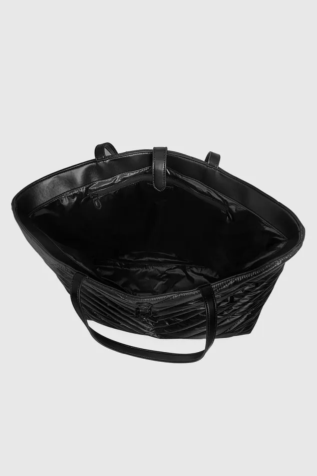 Women Rebecca Minkoff Tote Bags Megan Maxi Nylon Tote Black Women Rebecca Minkoff Tote Bags Megan Maxi Nylon Tote Black