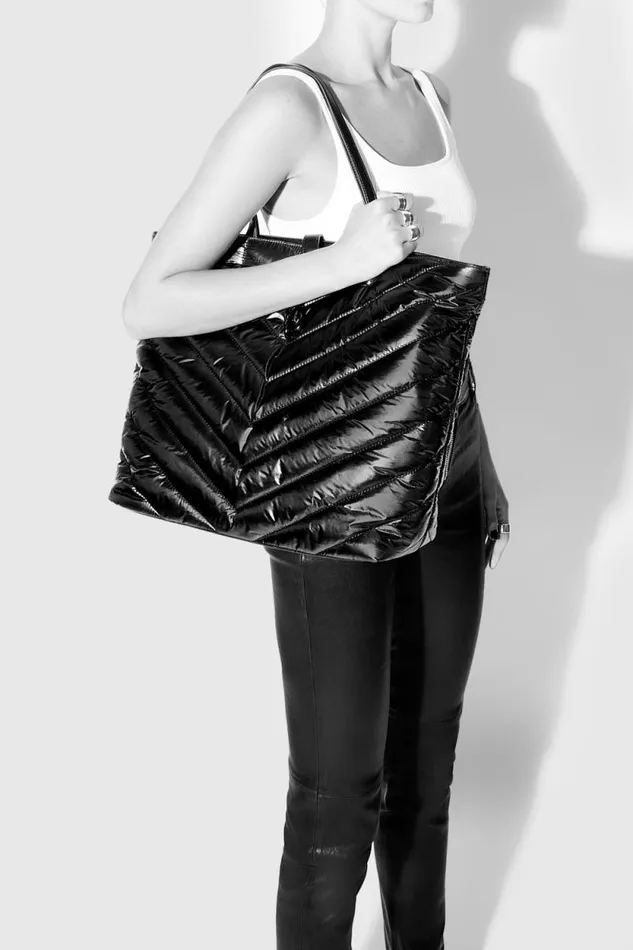 Women Rebecca Minkoff Tote Bags Megan Maxi Nylon Tote Black Women Rebecca Minkoff Tote Bags Megan Maxi Nylon Tote Black