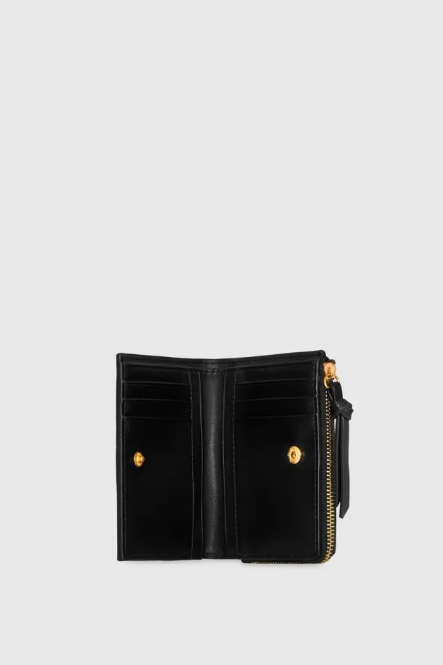 Women Rebecca Minkoff Wallets Megan Slim Wallet With Studs Black Women Rebecca Minkoff Wallets Megan Slim Wallet With Studs Black