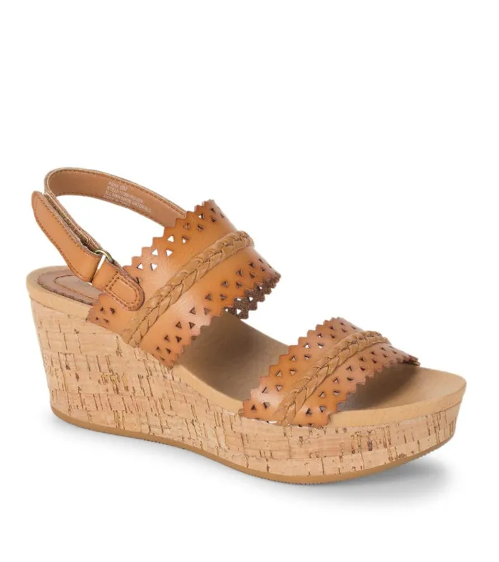 Women Rene Wedge Sandal Nude Baretraps Wedge Sandals