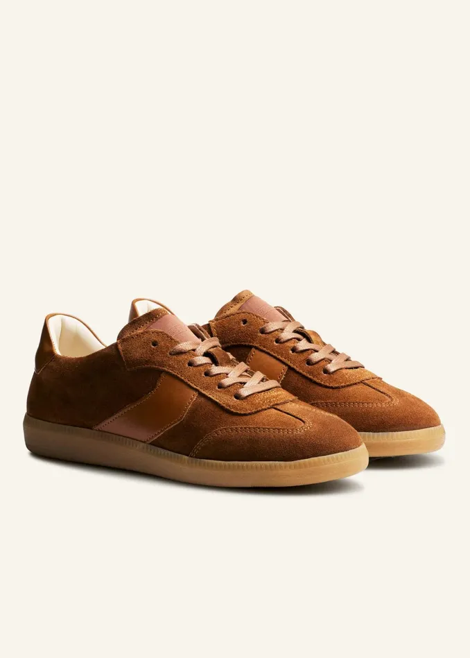 Women Retro Sneaker Tan MEEM