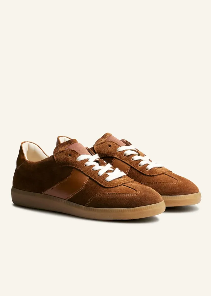 Women Retro Sneaker Tan MEEM