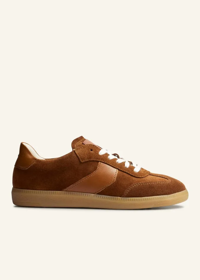 Women Retro Sneaker Tan MEEM