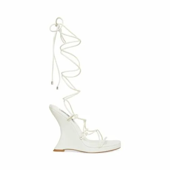 Women REZY WHITE White Steve Madden Heels