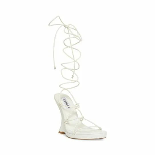 Women REZY WHITE White Steve Madden Heels Women REZY WHITE White Steve Madden Heels