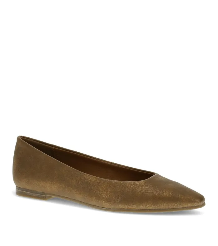 Women Rhonda Casual Flat Bronze Baretraps Dress Shoes