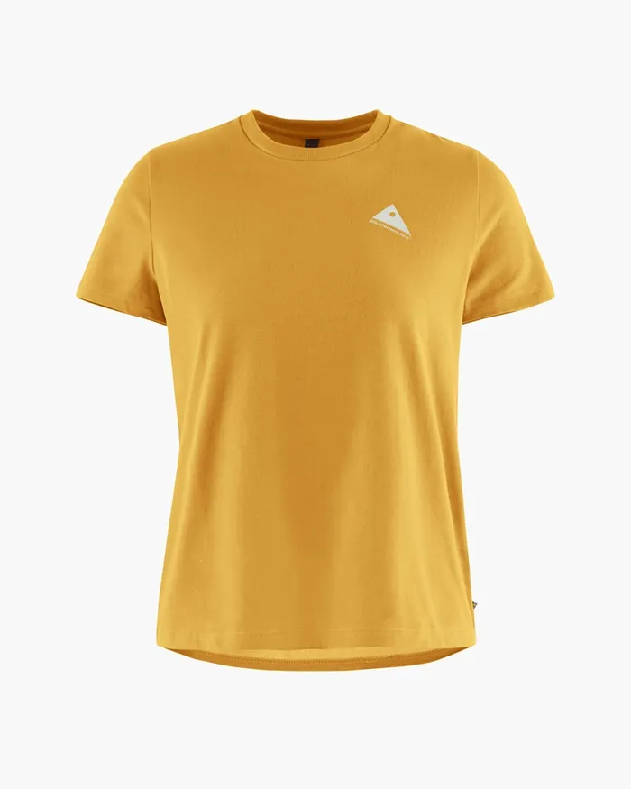 Women Runa Workshop 20 WoShort Sleeve Tee Honey Klttermusen TShirts