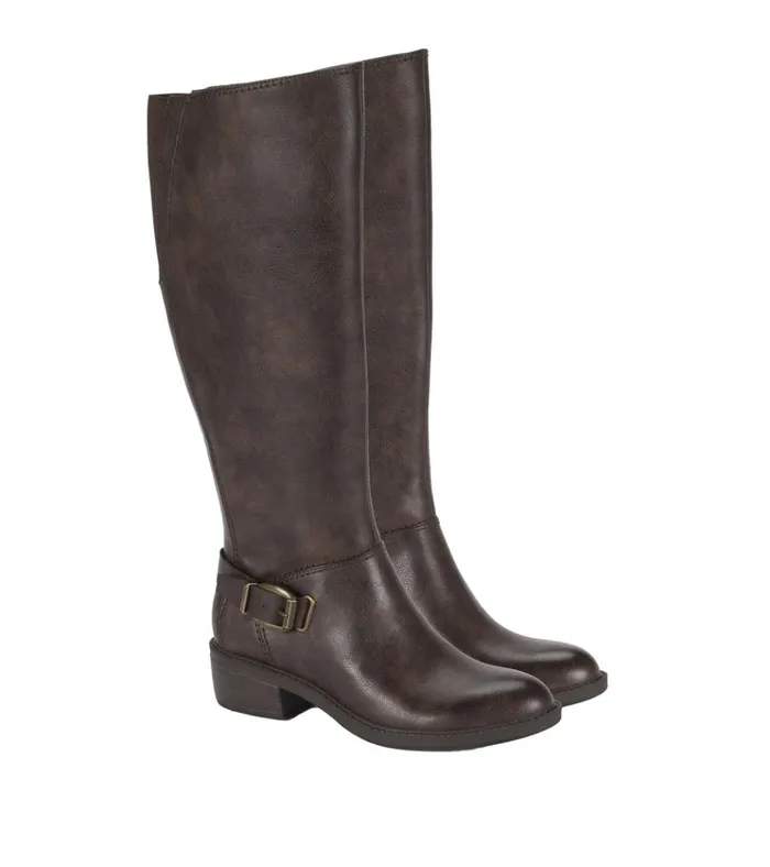 Women Sasson Tall Boot Dark Brown Baretraps Knee High Boots
