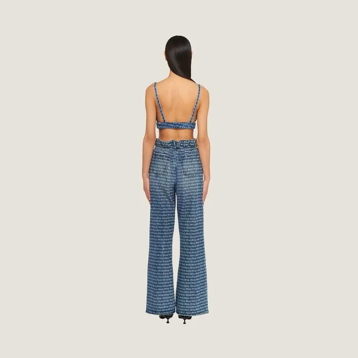 Women Shirts And Tops Miu Miu Singlebreasted Tweed Top Navy Women Shirts And Tops Miu Miu Singlebreasted Tweed Top Navy