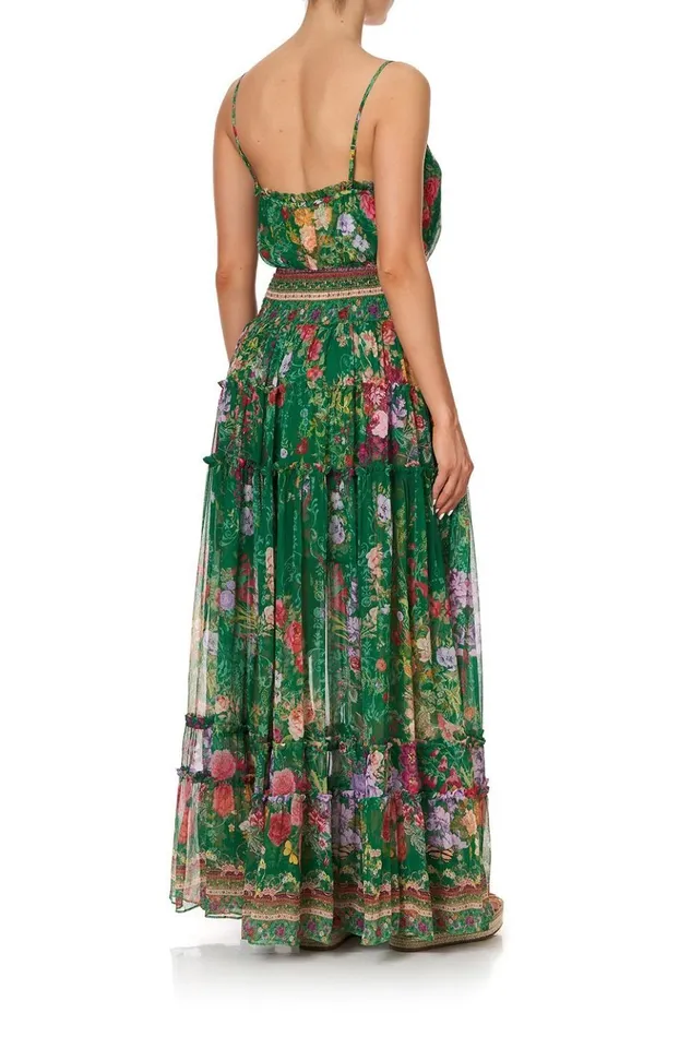 Women Skirts Camilla 4 Tiered Gathered Skirt Diaries From A Villa