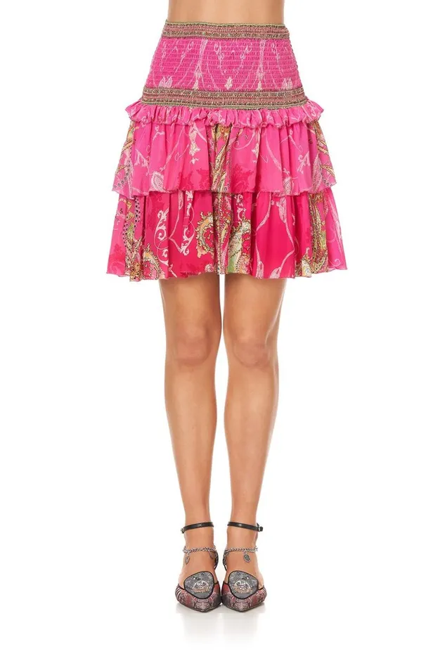 Women Skirts Camilla Layered Frill Skirt Rainbow Rhythm