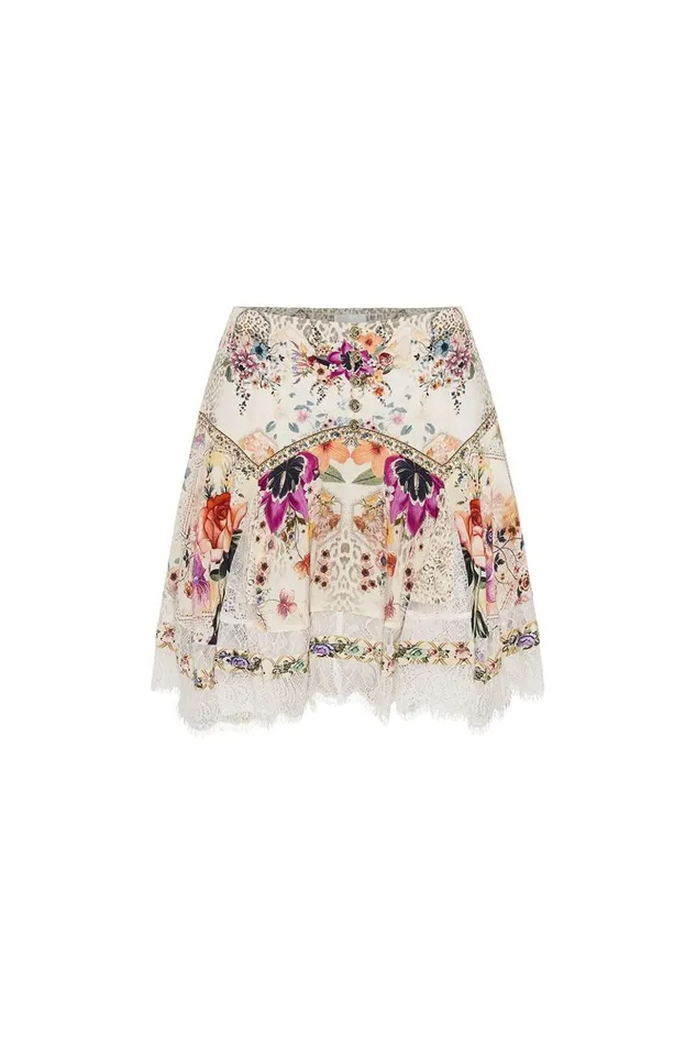 Women Skirts Camilla Mini Skirt With Shaped Yoke Sew In Love