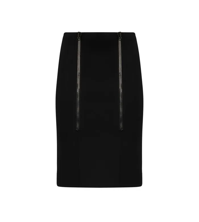 Women Skirts Tom Ford Zipped Pencil Skirt Black