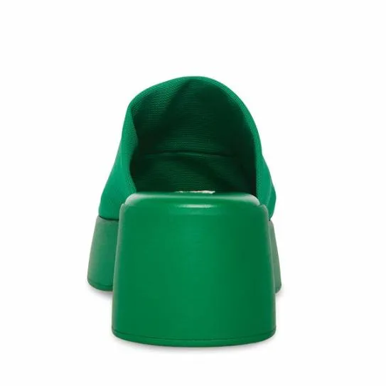 Women SLINKY30 GREEN Green Steve Madden Sandals Women SLINKY30 GREEN Green Steve Madden Sandals