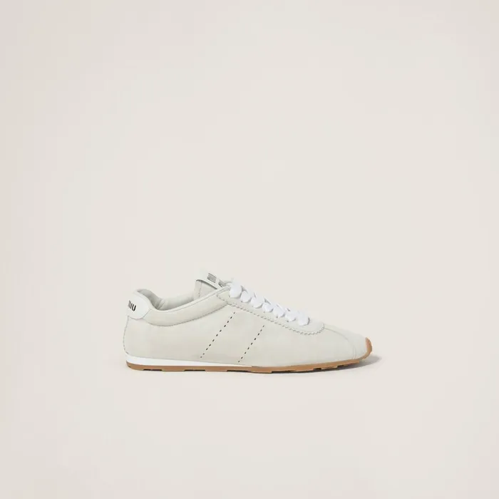 Women Sneakers Miu Miu Suede Sneakers White Women Sneakers Miu Miu Suede Sneakers White