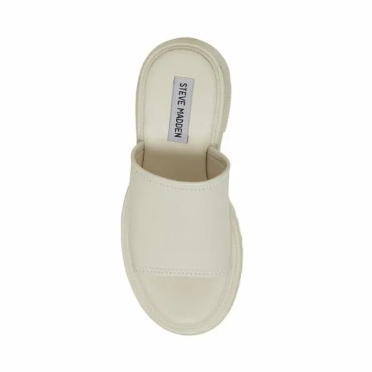 Women SOPHINA WHITE LEATHER White Leather Steve Madden Sandals Women SOPHINA WHITE LEATHER White Leather Steve Madden Sandals