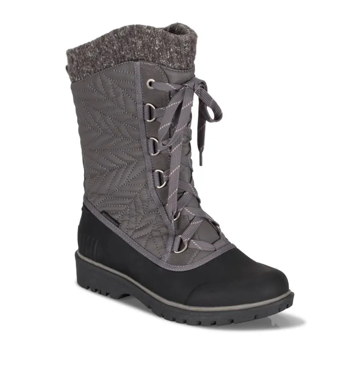Women Stark Waterproof Winter Boot Dark Greyblack Baretraps Cold Weather Boots