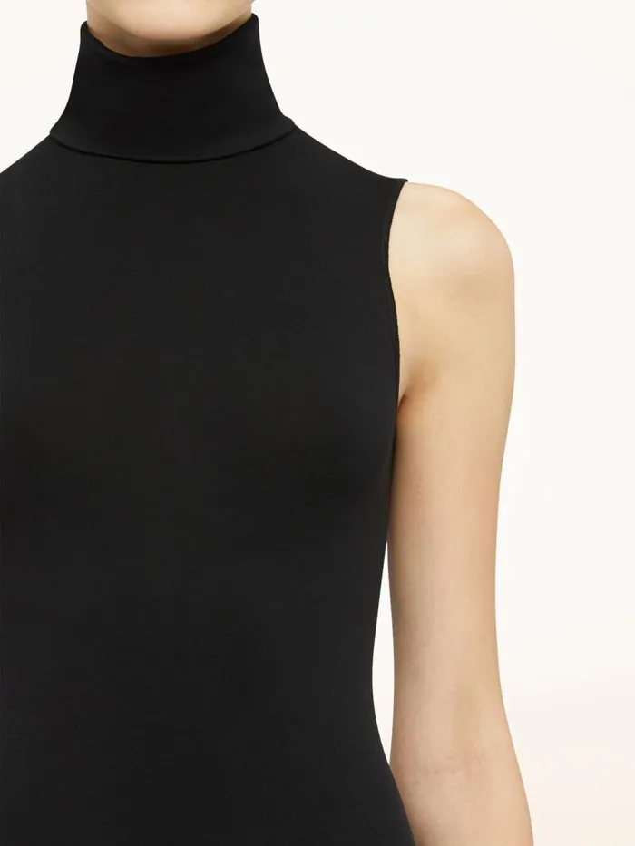 Women String Bodies Wolford Viscose Thong Body Black