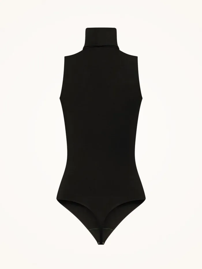 Women String Bodies Wolford Viscose Thong Body Black