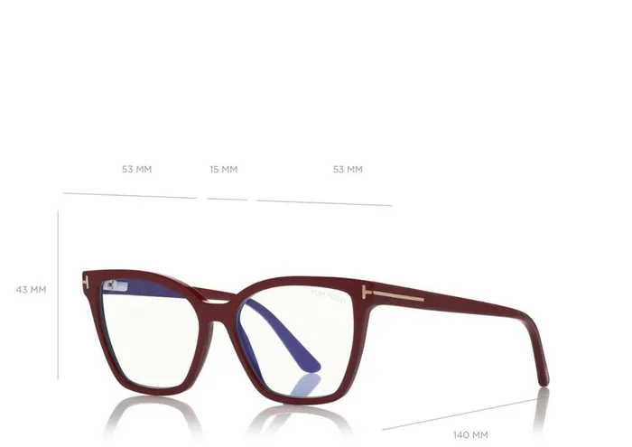 Women SUNGLASSES Tom Ford Double Clip On Blue Block Opticals Auberginefuchsia Women SUNGLASSES Tom Ford Double Clip On Blue Block Opticals Auberginefuchsia