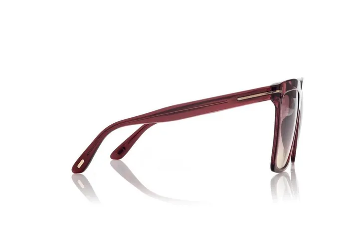 Women SUNGLASSES Tom Ford Sabrina Sunglasses Shiny Bordeaux Women SUNGLASSES Tom Ford Sabrina Sunglasses Shiny Bordeaux