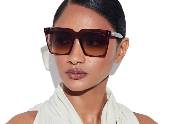 Women SUNGLASSES Tom Ford Sabrina Sunglasses Shiny Bordeaux Women SUNGLASSES Tom Ford Sabrina Sunglasses Shiny Bordeaux