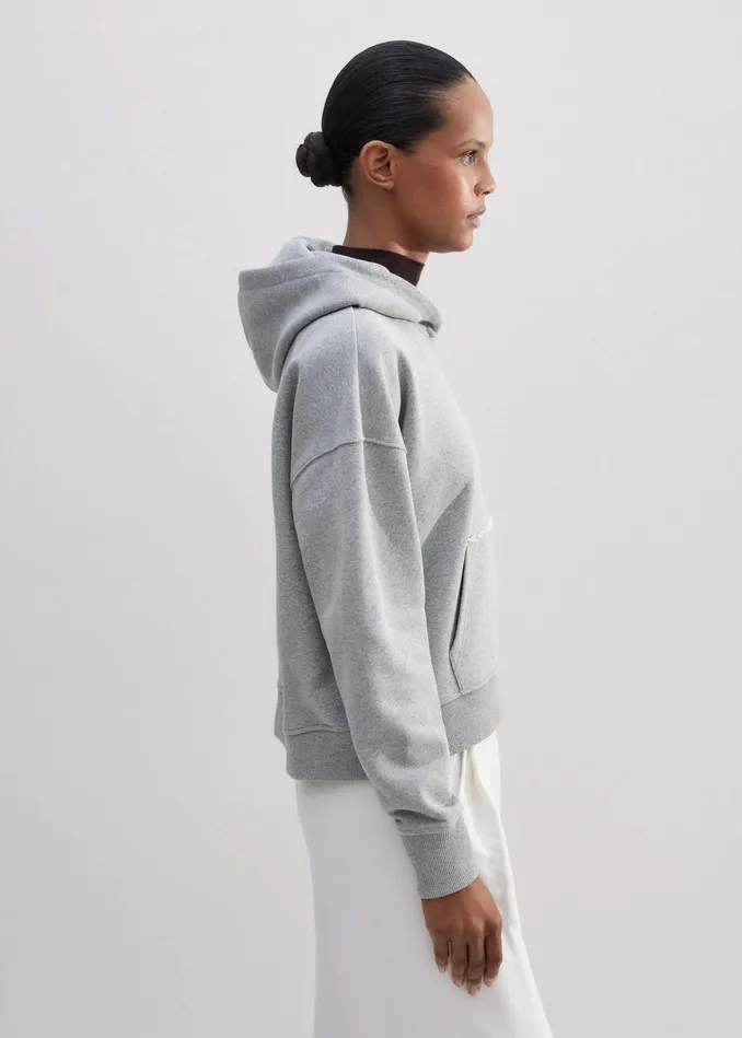 Women Sweatshirting Hoody Pale Grey Marl MEEM