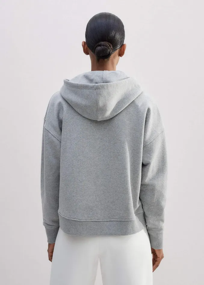 Women Sweatshirting Hoody Pale Grey Marl MEEM