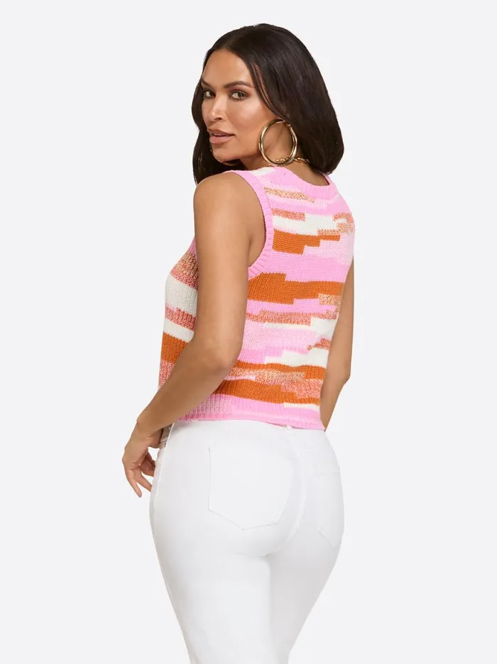 Women Tasia Tank In Peony Multi Jessica Simpson Tops and Tees