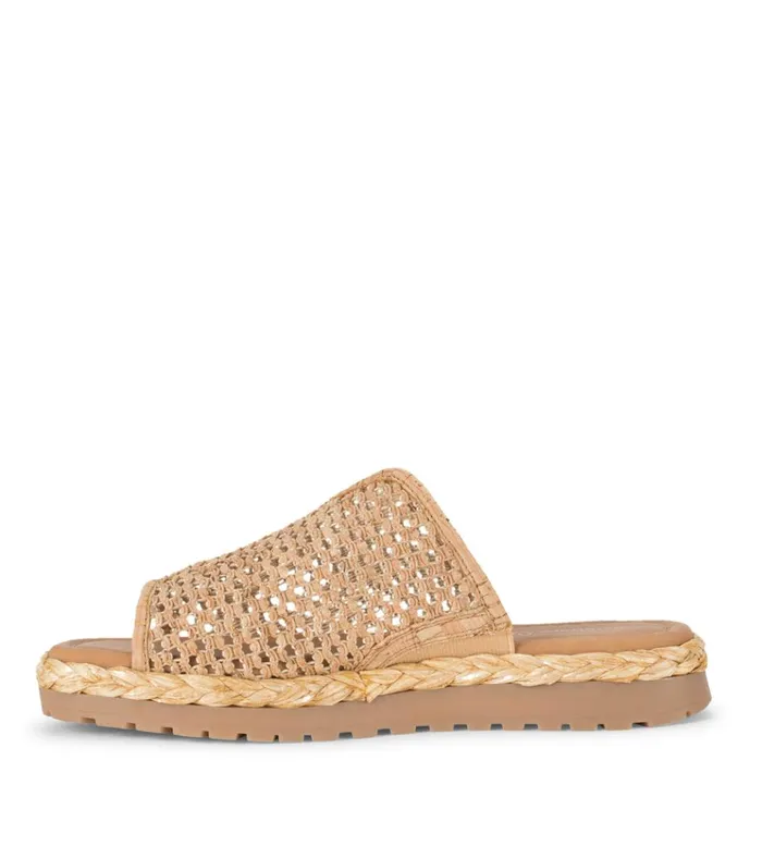 Women Tasmine Slide Sandal Natural Cork Baretraps Slides and Slip On Sandals