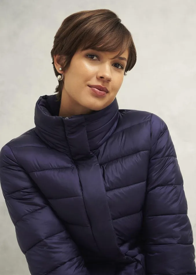 Women Tonicha Puffer Navy Hobbs Coats and Jackets